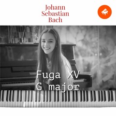 J.S. Bach Fuga XV G major (WTKL. II)Chloé spielt seit 18 Monaten Klavier
