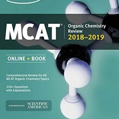 Access EBOOK 📍 MCAT Organic Chemistry Review 2018-2019: Online + Book (Kaplan Test P