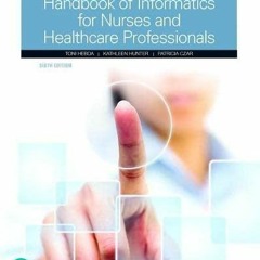 Ebook Dowload Handbook of Informatics for Nurses & Healthcare Professionals
