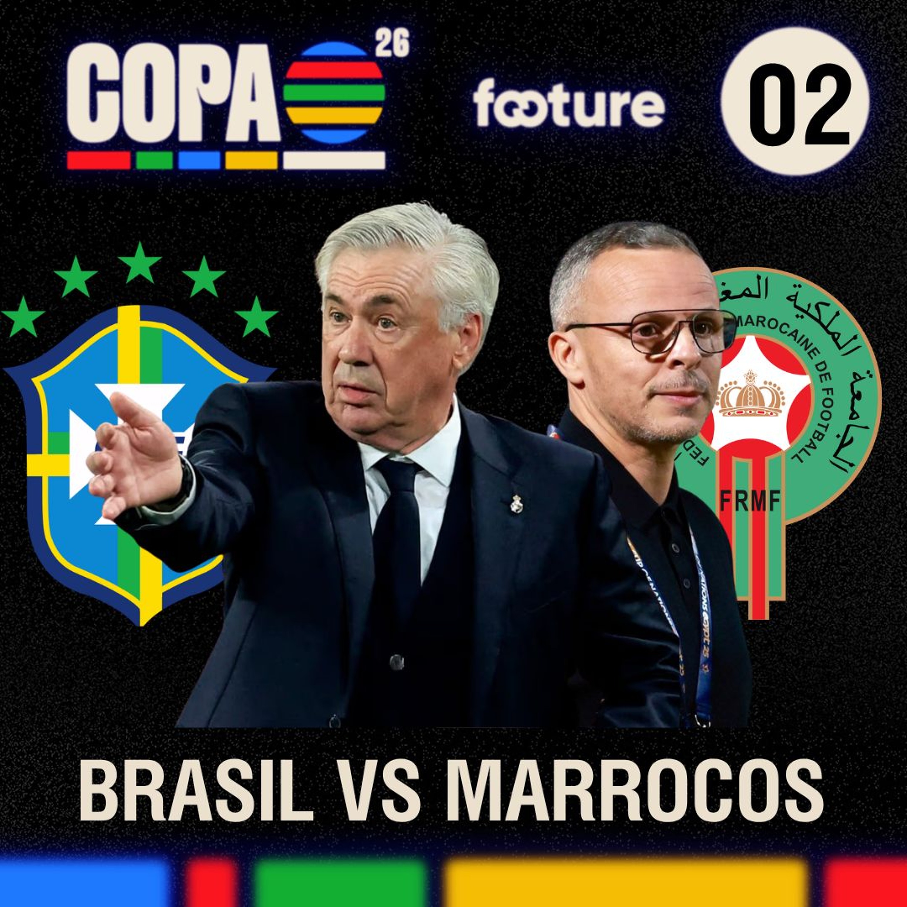 COPA FOOTURE #02  | ANÁLISE PRÉVIA DE BRASIL X MARROCOS | COPA DO MUNDO