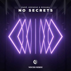 No Secrets - Pade, Keeneng & Roxana (Vocod Remix) Radio Edit