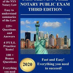 Ebook Dowload Pass The New York Notary Public Exam Third Edition Everything