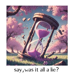 say, was it all a lie?