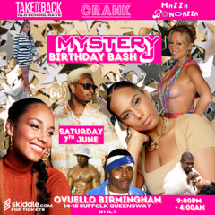 TAKEitBACK SINGALONG SLOW JAMS MIX - Tickets via SKIDDLE.COM MYSTERY J BIRTHDAY BASH SAT 7th JUNE