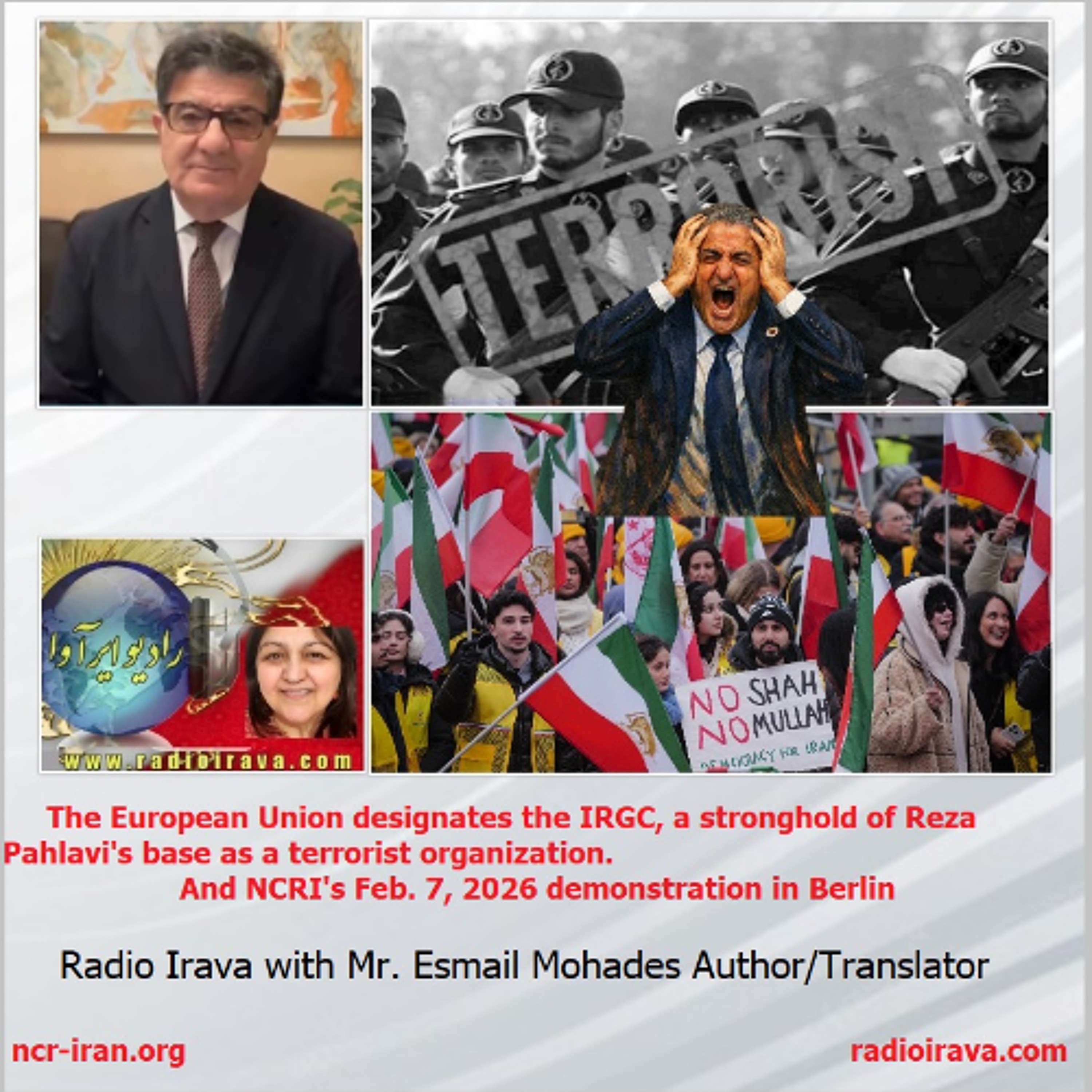 EU Terrorist Designation of IRGC/ NCRI's Huge Berlin Demonstraion episode artwork