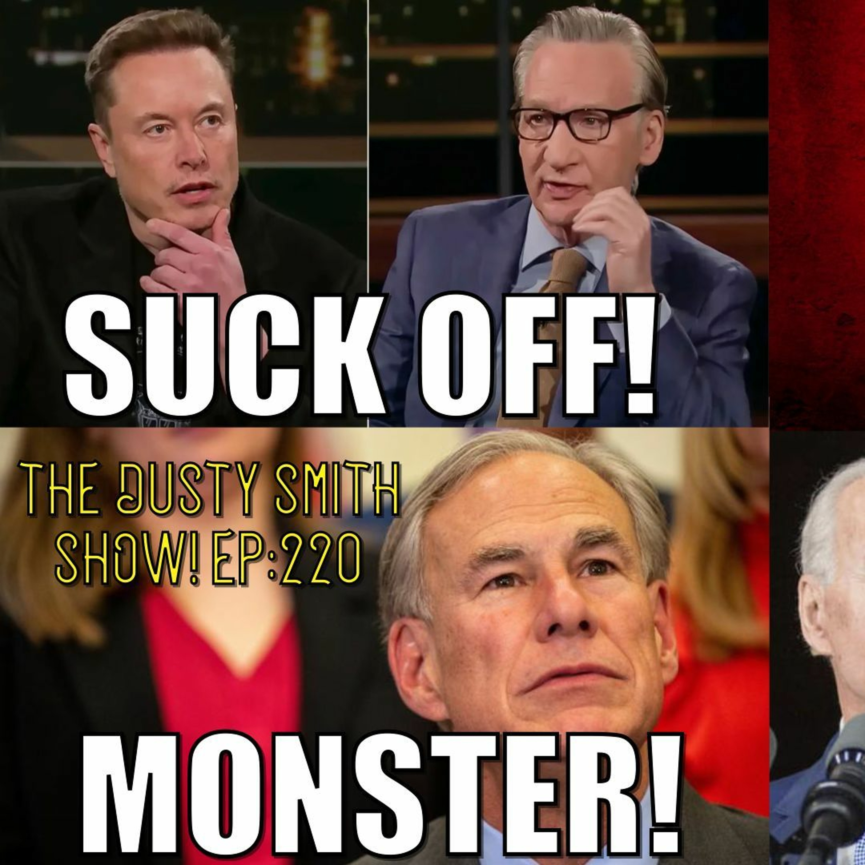 Maher Sucks Off Musk/Nazis Invade Ohio/Texas Gov. Calls Murder Victims Criminals/Biden Roasts MTG