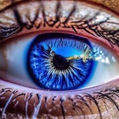 Cornflour blue eyes