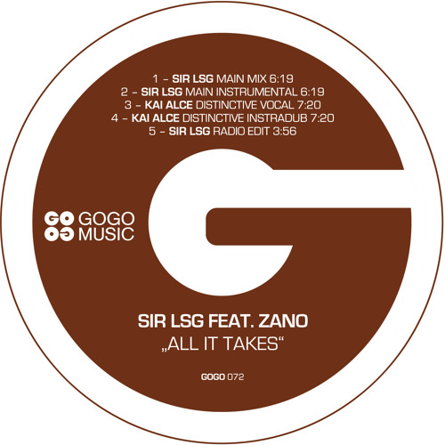 All It Takes (Sir LSG Radio Edit) [feat. Zano]