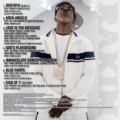 Rakim - G.O.Ds Network: REB7RTH (Clean)