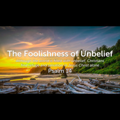 The Foolishness of Unbelief (Psalm 14)