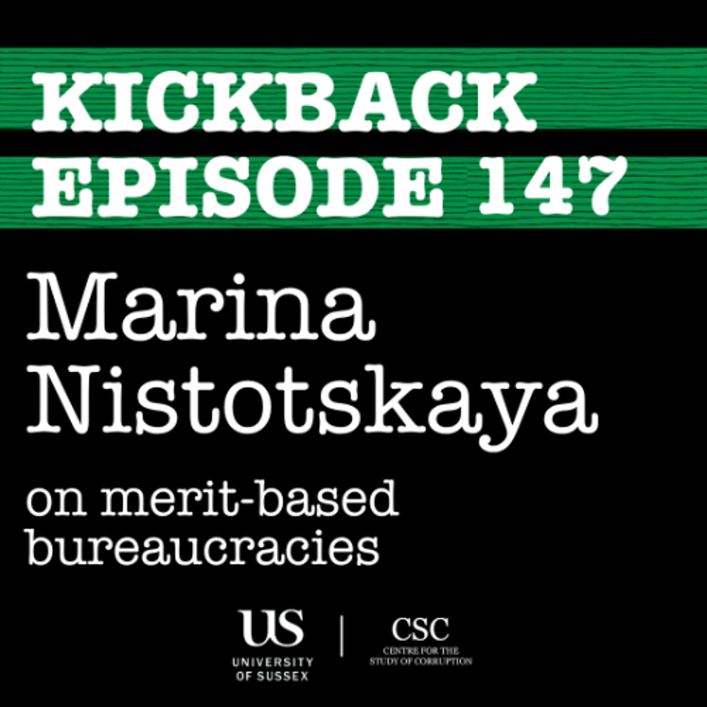 147.  Marina Nistotskaya on merit-based bureaucracies