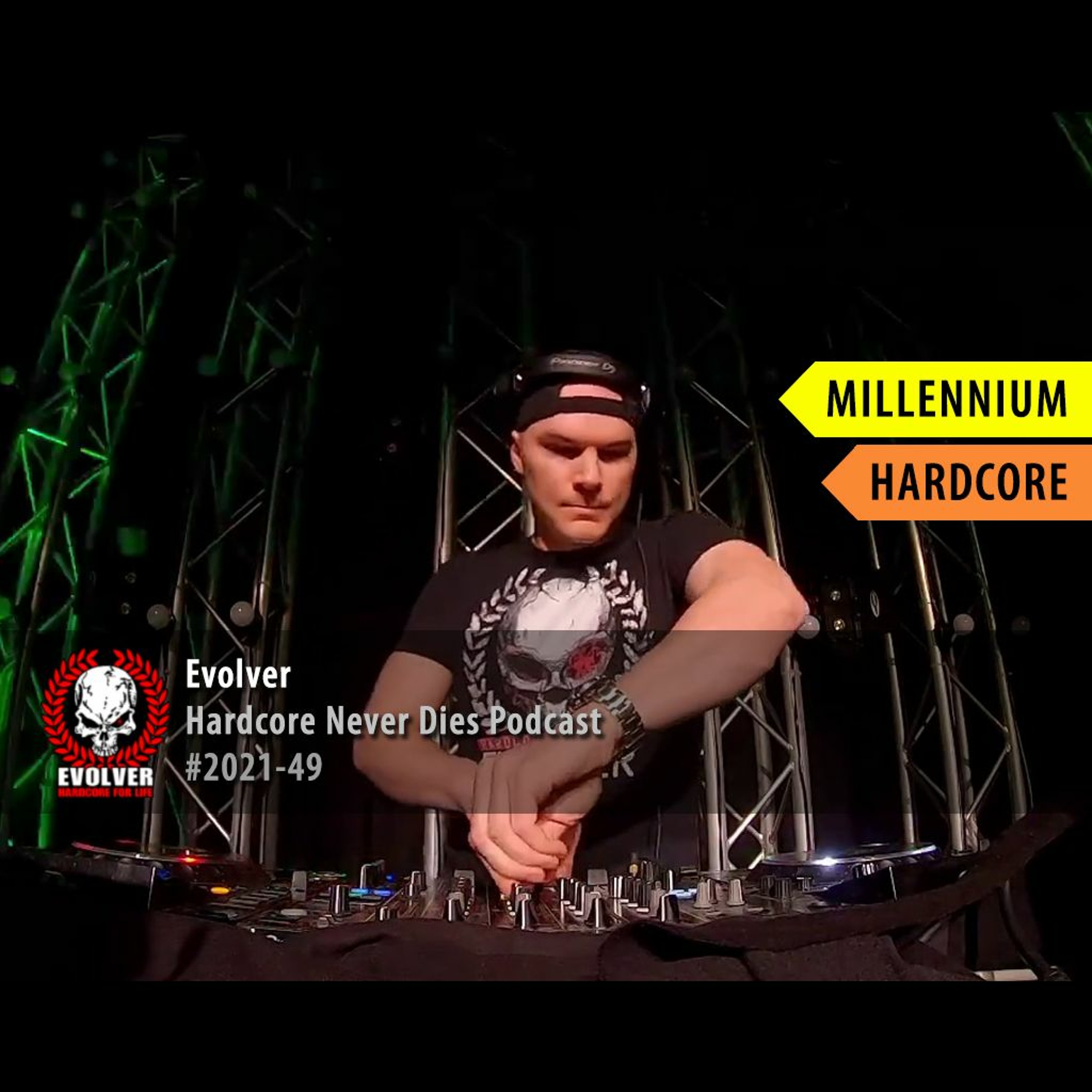 #2021-49 [Millennium Hardcore] Evolver - Hardcore Never Dies Podcast
