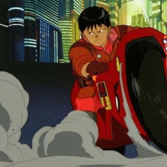 Kaneda Riding Into The Sunset While The Credits Roll