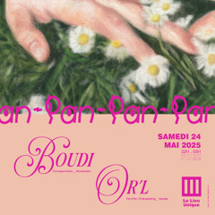 Boudi @ Pan-Pan | Nantes | 24-05-2025