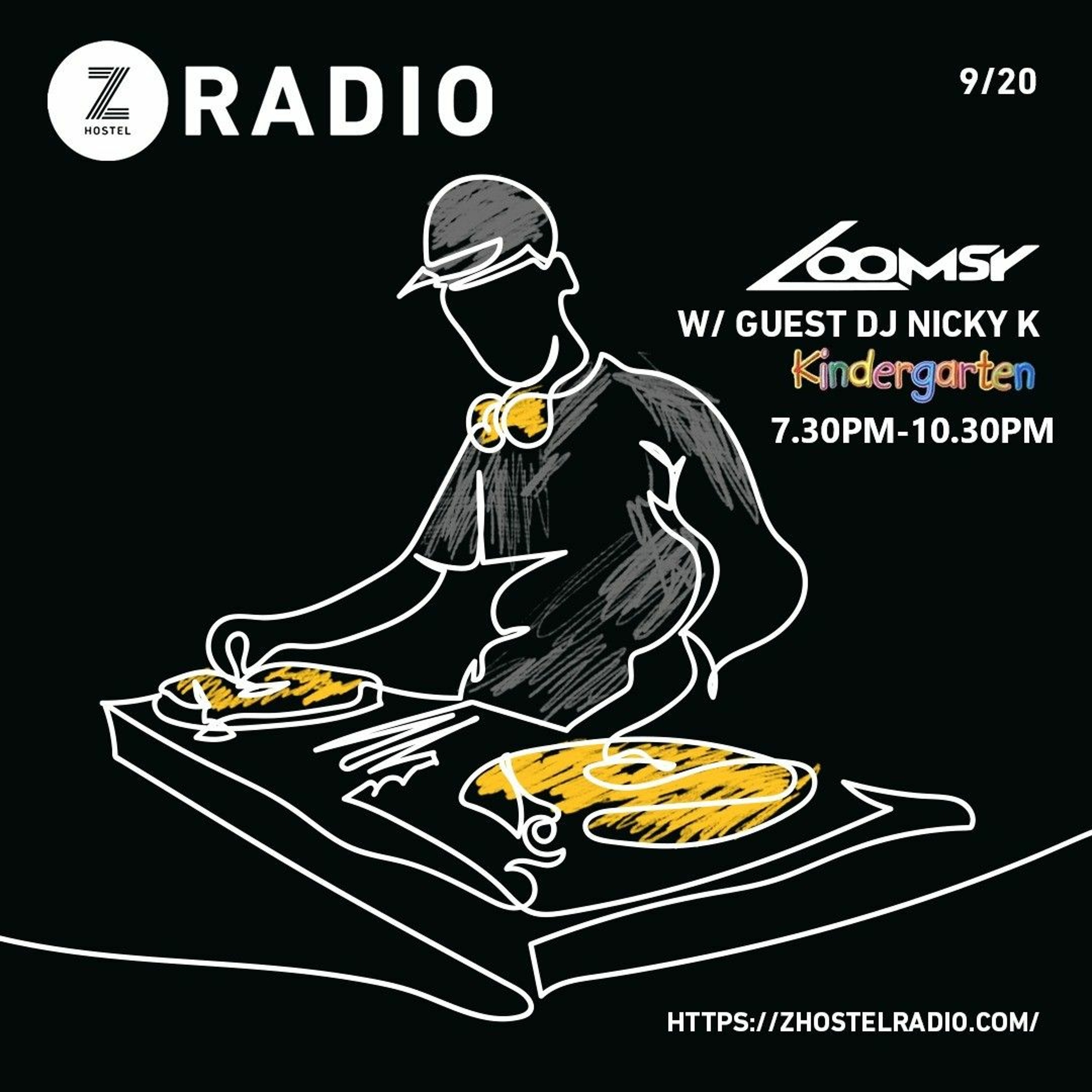 143. Z RADIO With Guest Nicky K (U.K) - SEPT 20 2020 episode artwork
