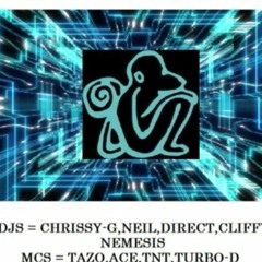 DJ chrissy G Neil Direct Cliffy Nemesis MC Tazo Ace TNT Turbo D 8 JUNE 2002