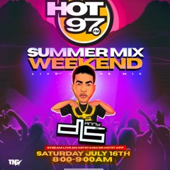 Hot 97 Summer Mix Weekend 7/16/22