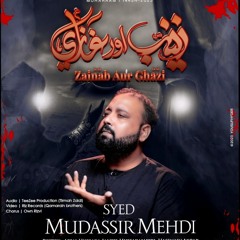 Zainab (SA) aur Ghazi (AS) | New Noha 2023 | Bibi Zainab (SA) Mola Abbas (AS) | Syed Mudassir Mehdi