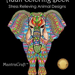 Download Adult Coloring Book: Stress Relieving Animal Designs