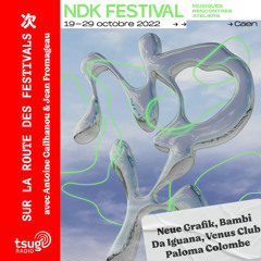 En direct du NDK Festival de Caen avec Neue Grafik, Venus Club, Bernadette et Bambi