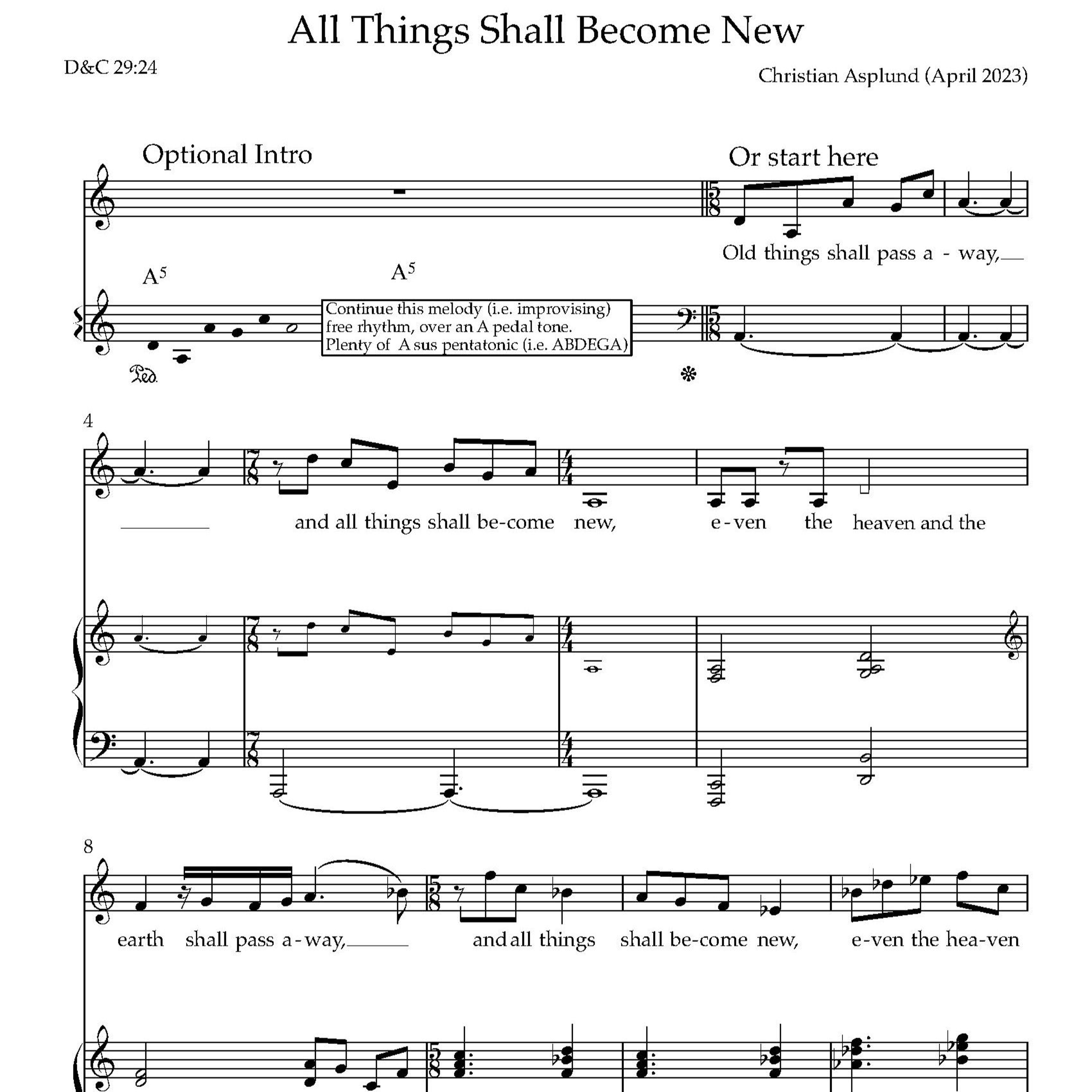 6-130 All Things Shall Become New episode artwork