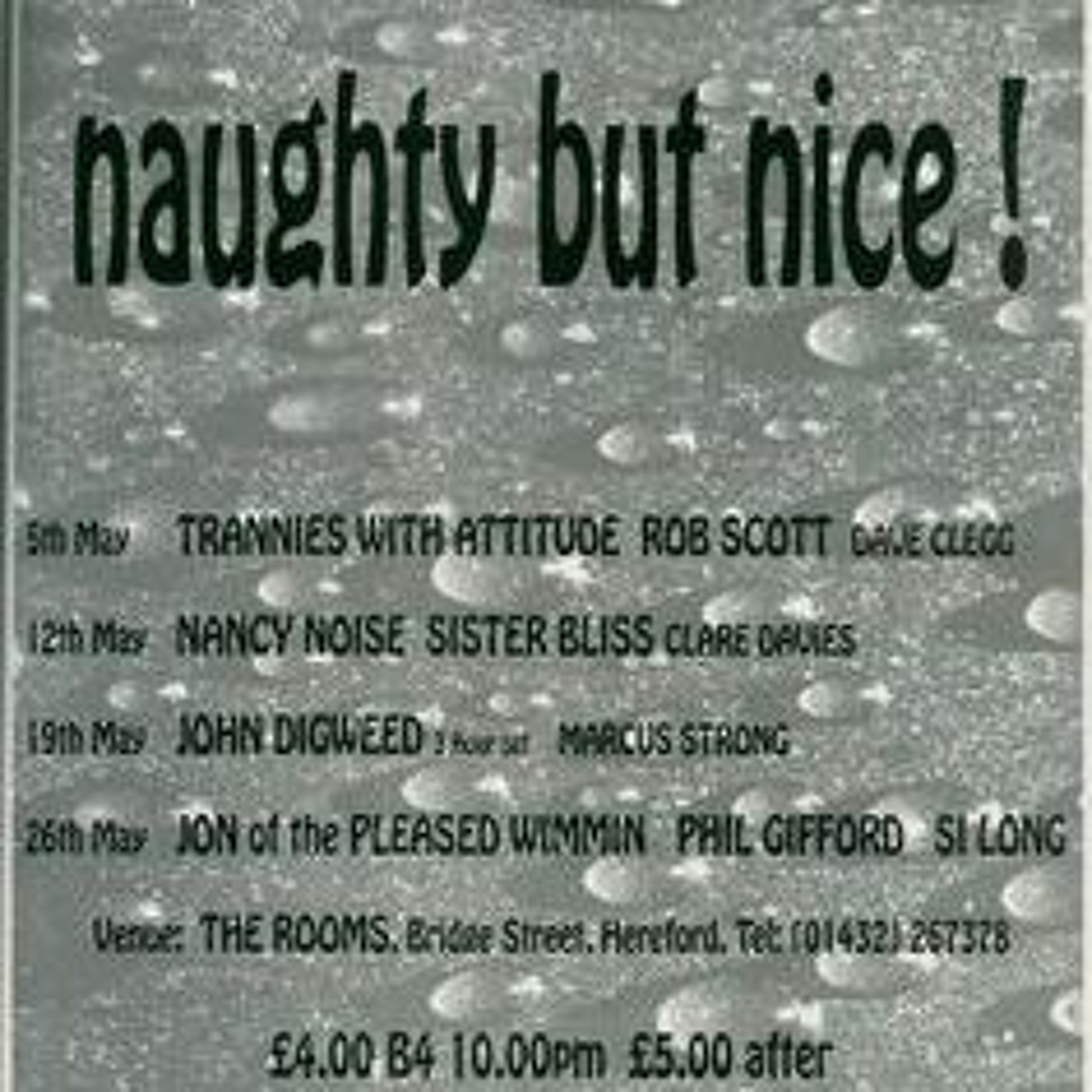 Chris Dee 'Naughty But Nice' June 2000 episode artwork