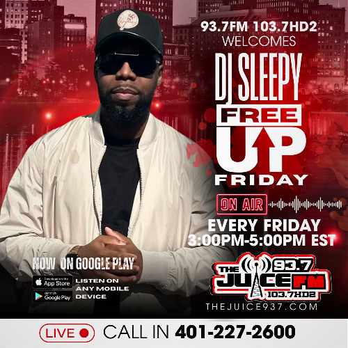 THE ALL NEW FREE UP FRIDAY MIX #7 ON THE JUICE 93.7FM 103.7HD2