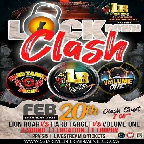 Volume One Vs Hard Target Vs Lion Roar 2/21 (Lock Down Clash)