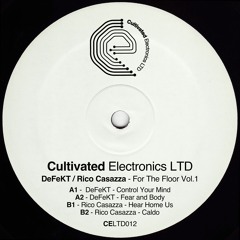 CELT012 - DeFeKT X Rico Casazza - For The Floor Vol.1