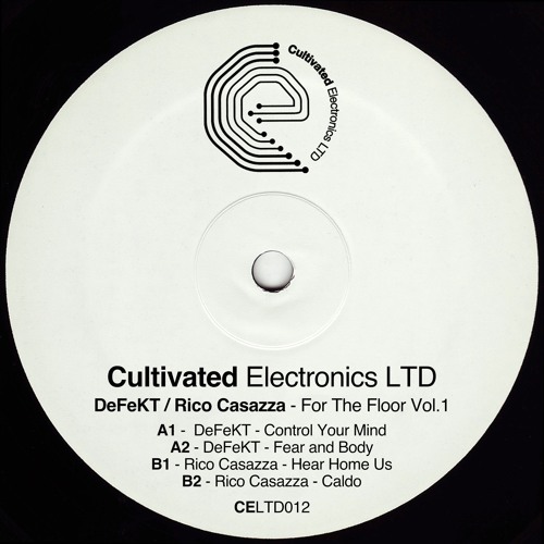 CELT012 - DeFeKT X Rico Casazza - For The Floor Vol.1