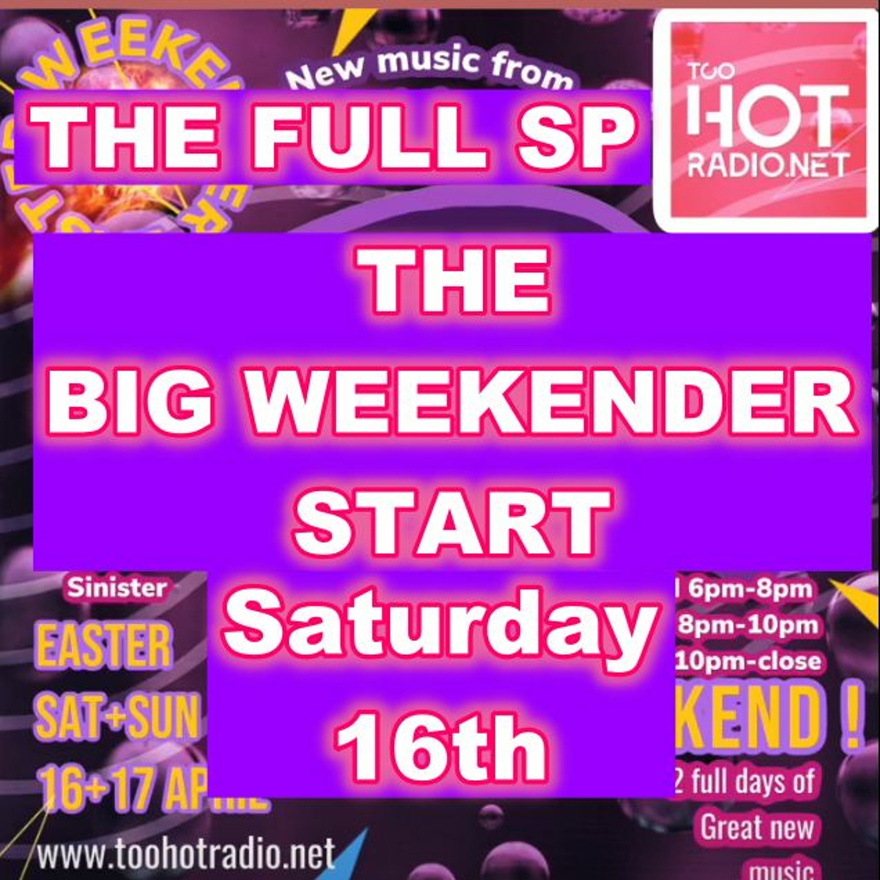 TooHotRadio Weekender Start episode artwork