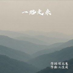 啦比兔 原创 「一路走来」AI 创作