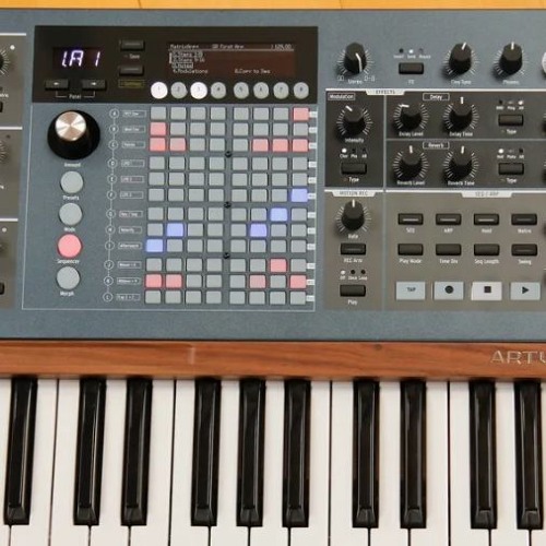 Petite démo du preset 23 de ma banque de presets pour le Polybrute d'Arturia.