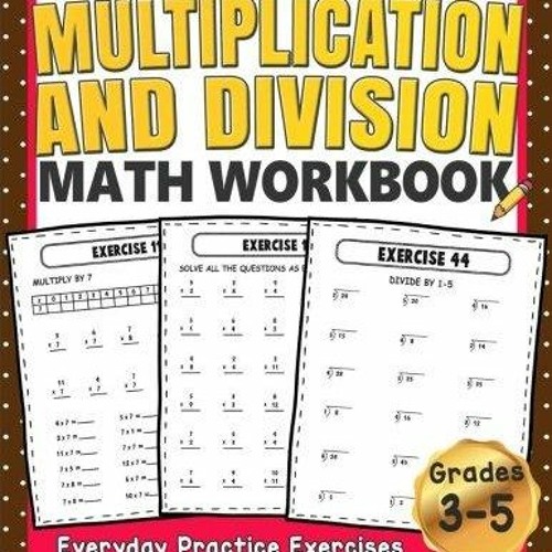 Free eBooks Multiplication and Division Math Workbook for 3rd 4th 5th Grades: