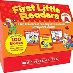 $Get~ @PDF First Little Readers: Guided Reading Level A: A Big Collection of Just-Right Leveled