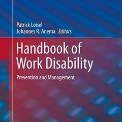 📨 Get EBOOK EPUB KINDLE PDF Handbook of Work Disability: Prevention and Management by  Patrick Lo