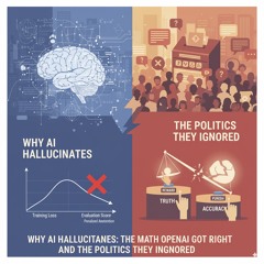 Why AI Hallucinates: The Math OpenAI Got Right and the Politics They Ignored