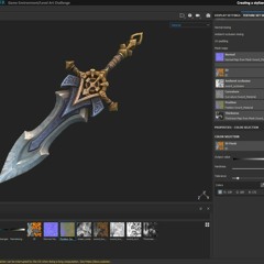 Gumroad \\u2013 Texturing A Stylized Sword With Substance Painter Fix