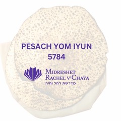 MRC Pesach Yom Iyun 5784 - Rabbi Manning - Structure Of The Haggadah