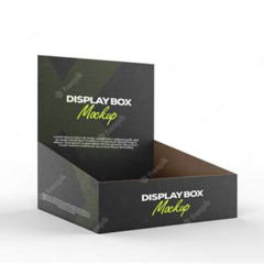 Display Box Mockup Free Kostenlos Downloaden