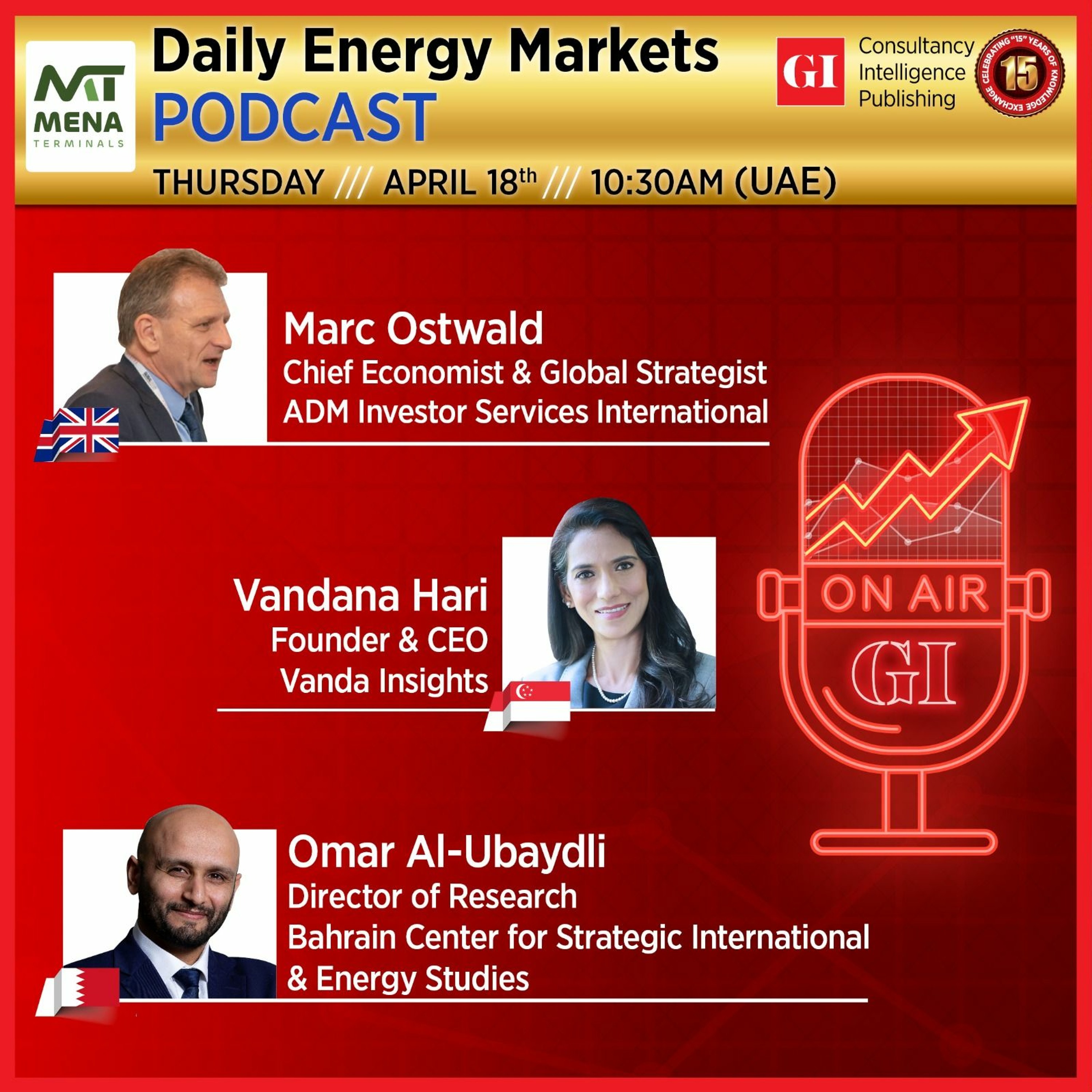 PODCAST: Daily Energy Markets - April 18th