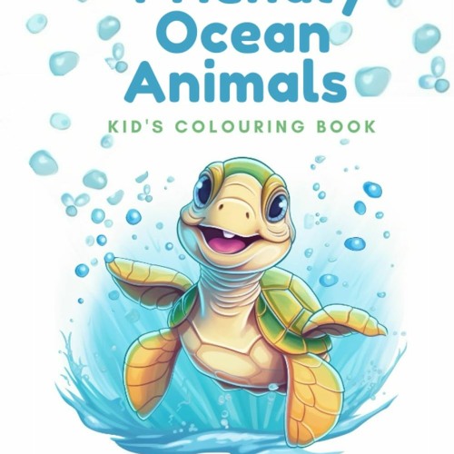 Sea Turtle Coloring Book for Kids Age 4-8: Cute Turtle Coloring