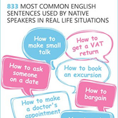 [Free] KINDLE 🖊️ Spoken English in Dialogues: 833 common English sentences used by n