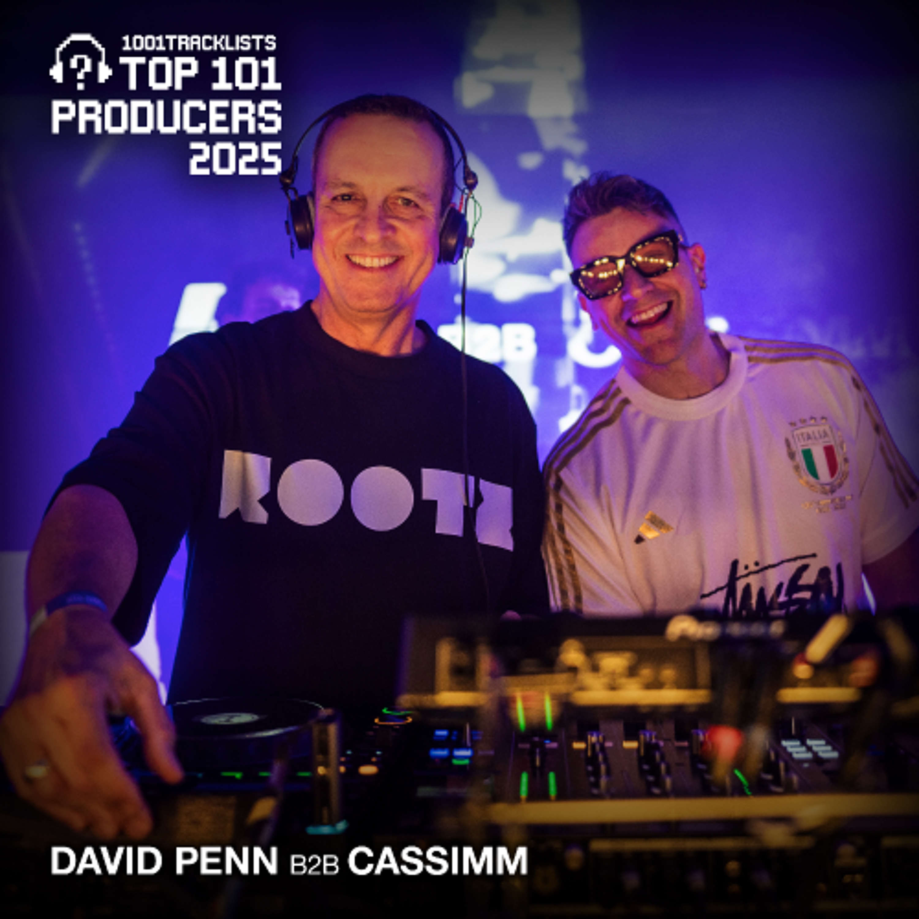 David Penn b2b CASSIMM - Live @ 1001Tracklists Top 101 Producers 2025 ADE Party episode artwork