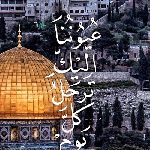 ☪︎  دُمتَ يا أّقصى لَنا