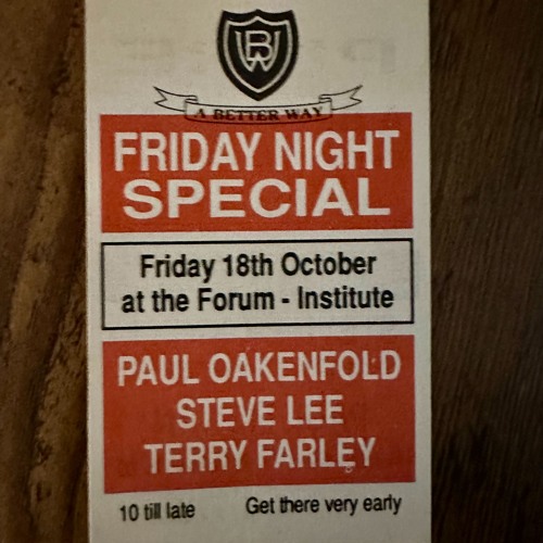 Paul Oakenfold Better Way 1991