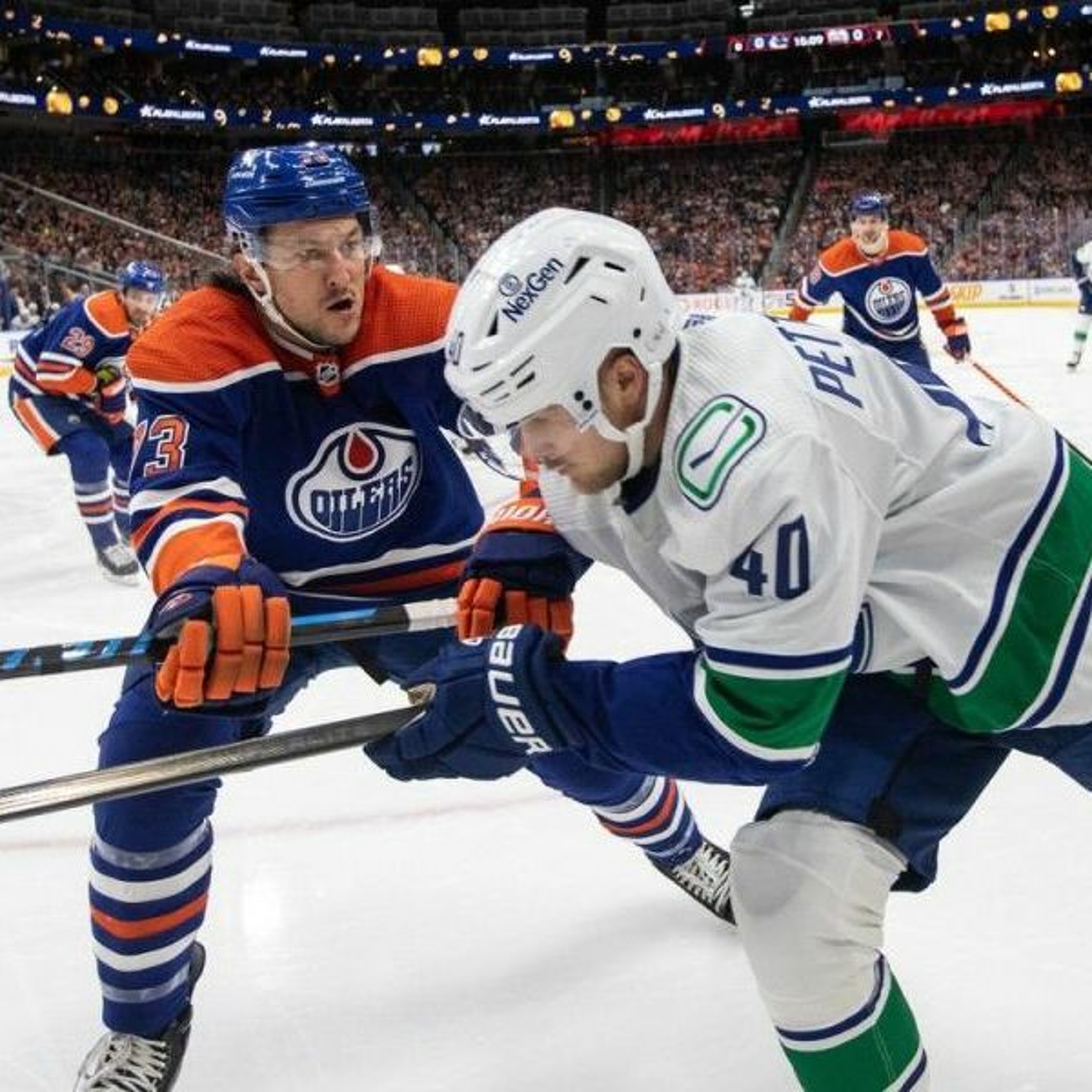 The Cult of Hockey's "Oil defend well, attack poorly vs Van" podcast