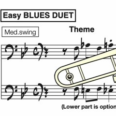 Digitaltrombone.com Blues Duet Tempo 110