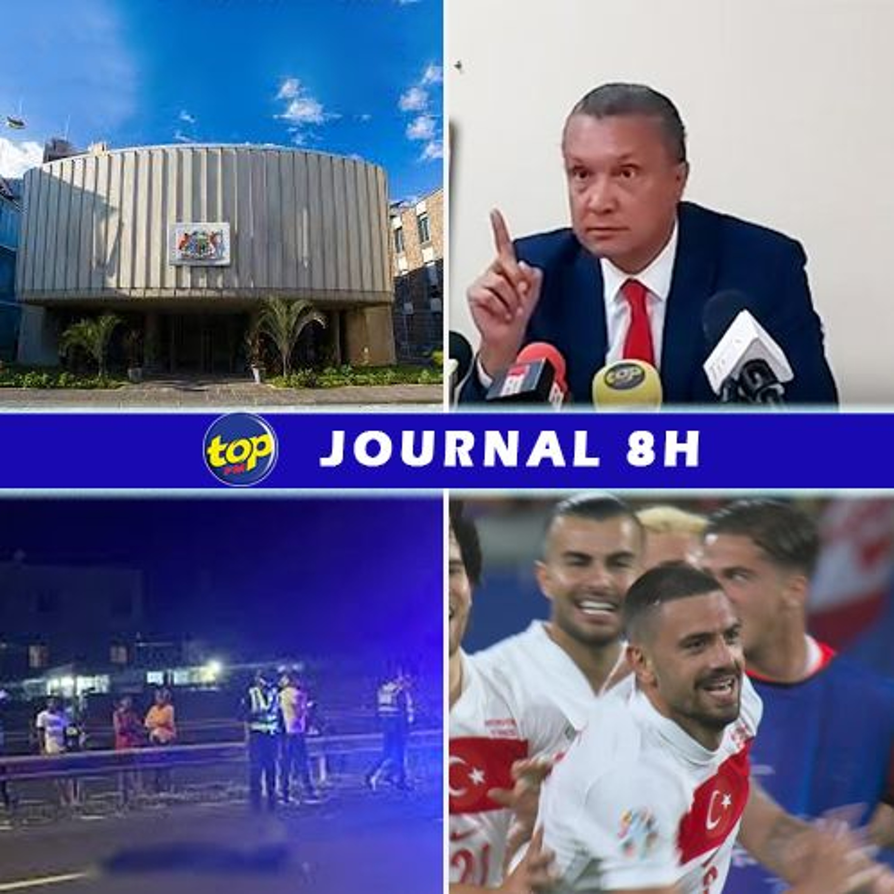 Le journal de 8H de ce mercredi 03 juillet 2024