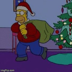 Homer Steal Present (Get Arrested0)